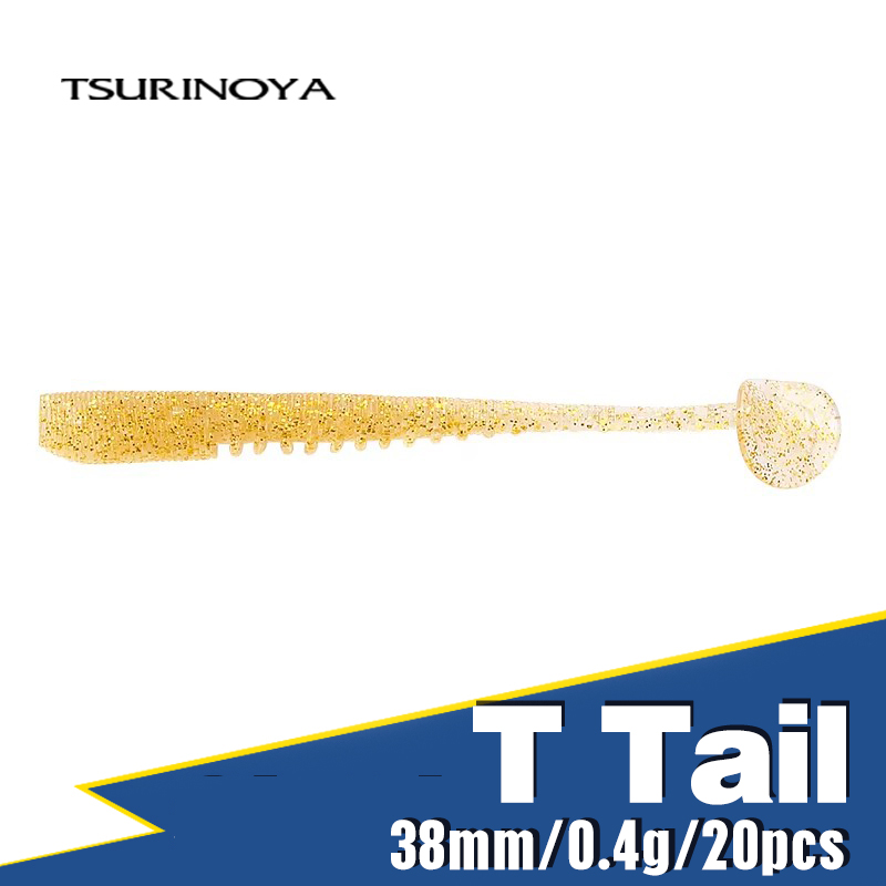 Fishing Lure Soft Plastic - TSURINOYA 38mm 0.4g Soft Fishing Lure