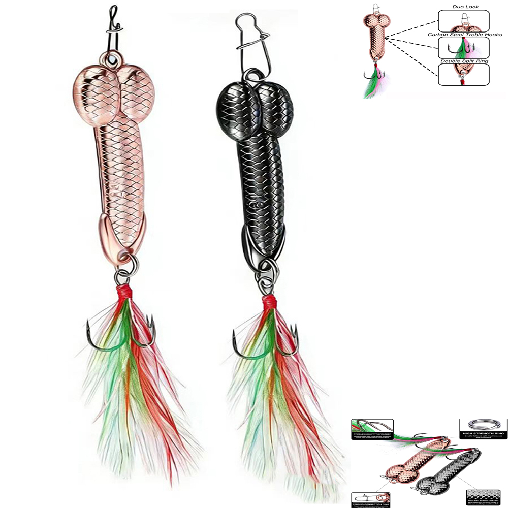 Fishing Lure Blade Bait - Metal Penis VIB Fishing Lure 3g