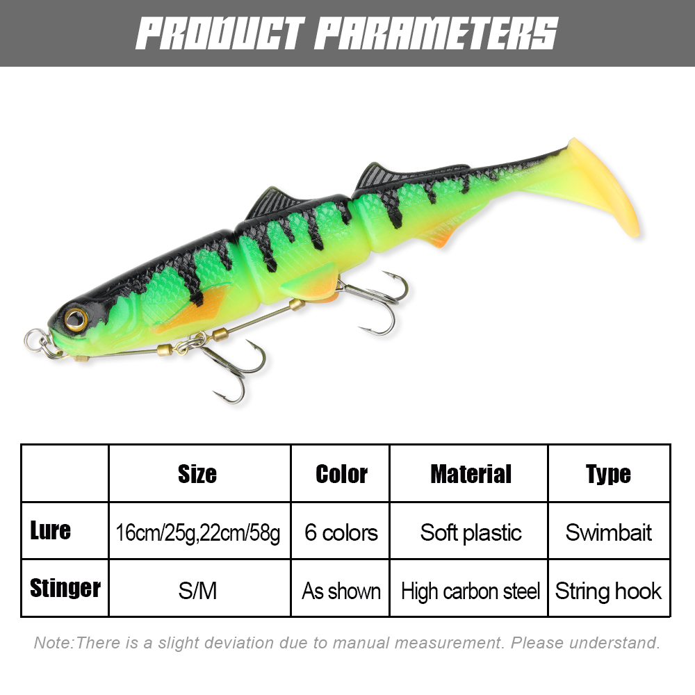 Spinpoler Pike Stinger Rig Hoo - огляд і ціна Fishing Lure Soft Plastic