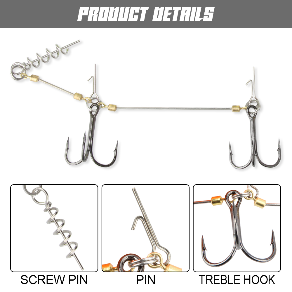 Spinpoler Pike Stinger Rig Hoo - огляд і ціна Fishing Lure Soft Plastic