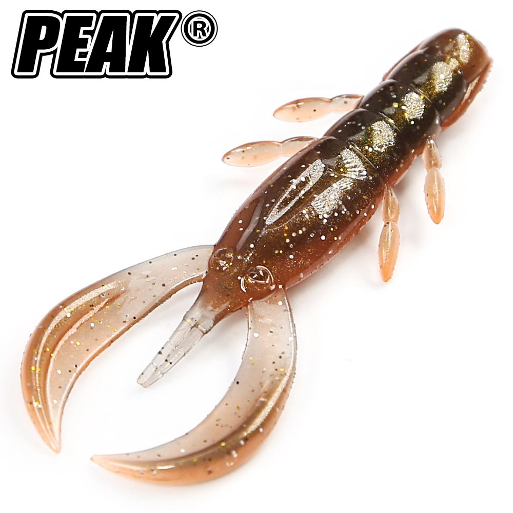 PEAK CRAZY 63mm/2.5in Lobster  - огляд і ціна Fishing Lure Soft Plastic