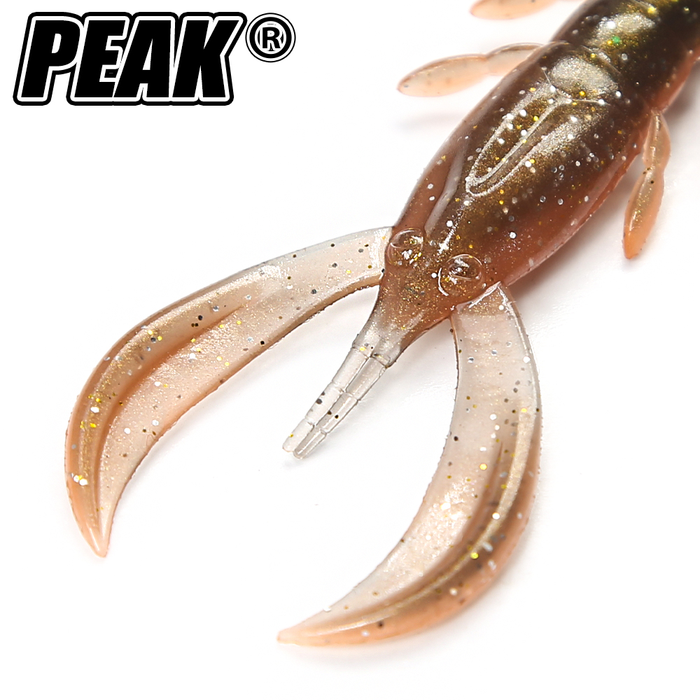 PEAK CRAZY 63mm/2.5in Lobster  - огляд і ціна Fishing Lure Soft Plastic