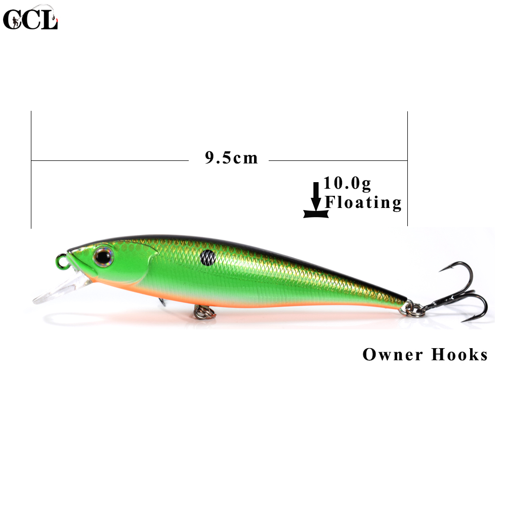 CCLTBA 3pcs/lot Customzied Fis - огляд і ціна Fishing Lure Jerkbait