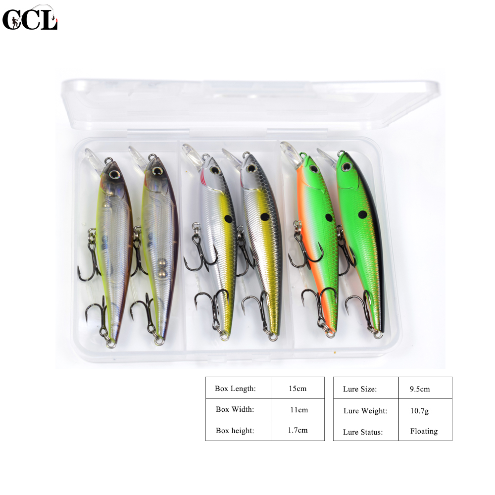 CCLTBA 3pcs/lot Customzied Fis - огляд і ціна Fishing Lure Jerkbait