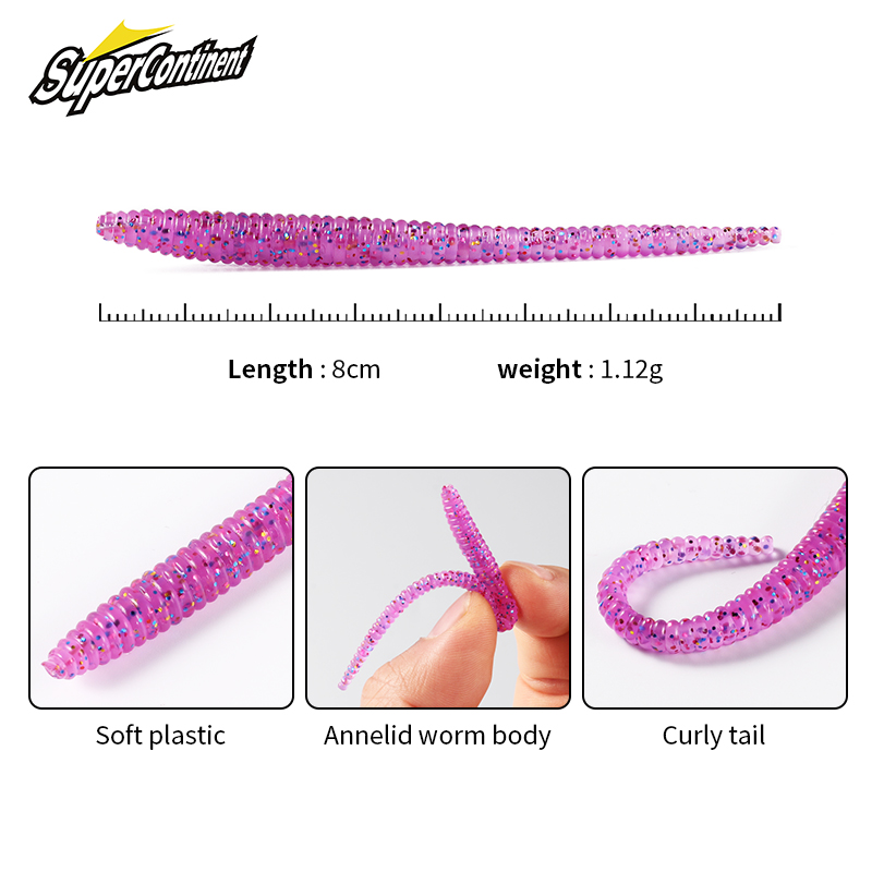 Supercontinent Slow SinkingTro - огляд і ціна Fishing Lure Soft Plastic