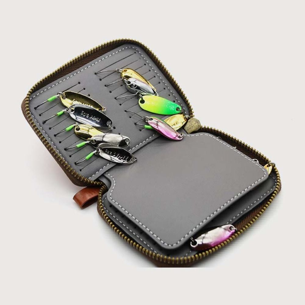 PU Leather Lure Wallet Bag Car - огляд і ціна Fishing Lure Spinner